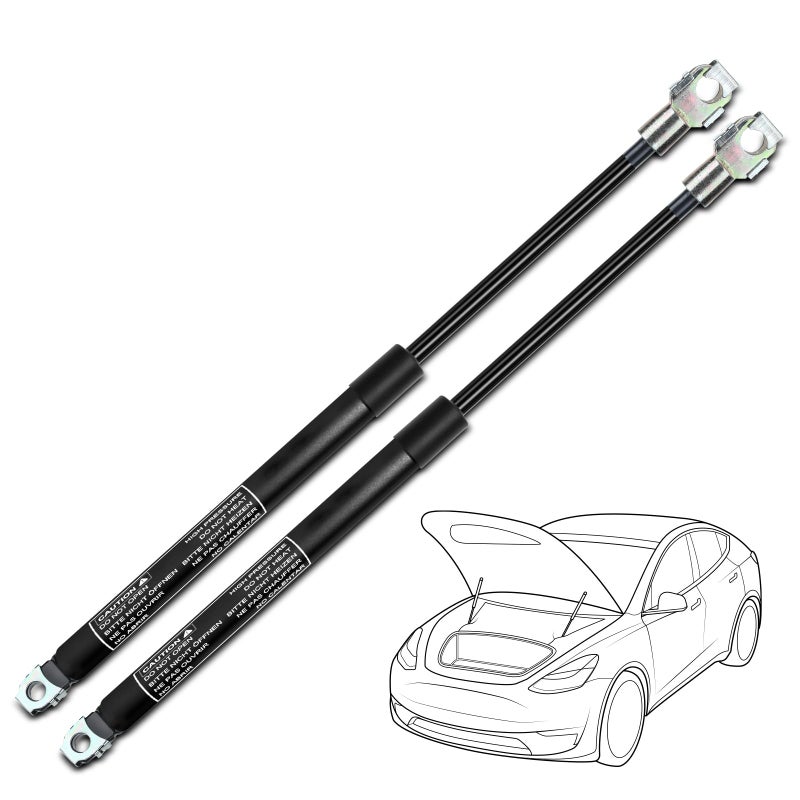 YHTAUTO Set of 2 Front Hood Lift Support Struts Gas Shock for BMW E36 318i 323i 325is 328i M3 - Image 1